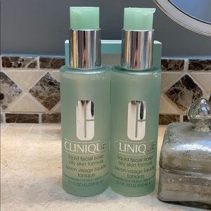 Clinique liquid facial soap for oily skin